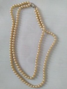 Naszyjnik z pereł z PRL-u