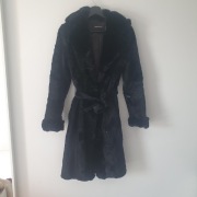 Płaszcz zimowy Ochnik rozmiar S 36 Skóra Naturalna 