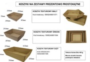 Kosze prezentowe podkładka pudełko
