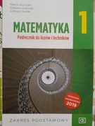 Matematyka 1 podręcznik liceum i technikum Kurczab