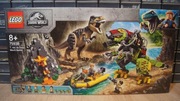 Lego Jurassic World 75938 T. rex vs Dino-Mech Battle dinozaury NOWY OKAZJA
