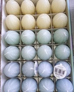 Świeczki jajka wielkanocne 