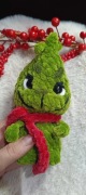 Brelok grinch szydełkowy maskotka prezent gwiazdka święta Boże Narodzenie 