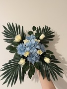 wiązanka stroik kompozycja na grób pomnik wszystkich świętych cmentarz 