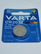 bateria litowa Varta CR2032. 