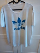 Biała koszula męska t-shirt r. L