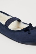 Baleriny pluszowe kapcie H&M Rozm. 26