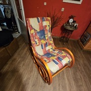 fotel bujany uzywany,pokrowiec.stan dobry,uszkodzenia widoczne na zdieciach