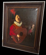 Bartolomeo Manfredi - Młody człowiek z lutnią (kopia)