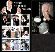 Hitchcock arkusik + bloczek ** wydanie z 1997roku