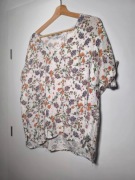 Bluzka Reserved Eco Aware 44 kwiaty floral luźna