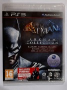 Batman Arkham Collection ps3 PlayStation nowa Folia ps3 Origins City Asylum