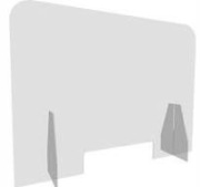 Osłona ochronna Plexa 75cm x 100cm x 3mm