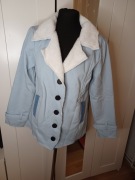 Kurtka damska wiosenna cała na misiu r. L Nowa!