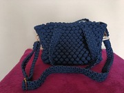 Torebka rękodzieło makrama