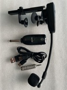 Bezprzewodowy mikrofon do skrzypiec