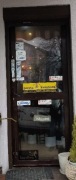 Drzwi aluminiowe przeszklone