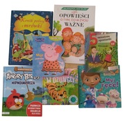 7x książka dla dzieci. Angry birds, Peppa i inne