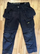 SPODNIE ROBOCZE SNICKERS 50 CZARNE 84-88 pas