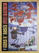 Guns N' Roses - Wielki plakat XXL z 2025 r. - Format B2 (50 x 70 cm) - NOWY