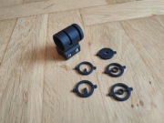 Muszka tunelowa z insertami szyna 9 mm lub 11mm