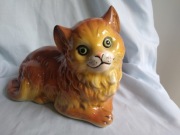 ENS duża figurka porcelanowa kot