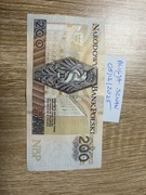 Banknot 200 zł seria YB z 1994r