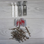 WSPORNIKI DO PÓŁEK 2 RODZAJE + WKRĘTY , KOŁKI