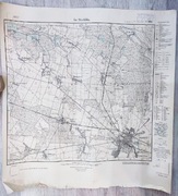 Mapa topograficzna Gr. Strehlitz Strzelce Opolskie 1937 Messtischblatt 2198