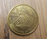 4 Solary moneta zastępcza Ciechocinek 2010r.