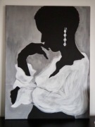 Obraz Kobieta na płótnie