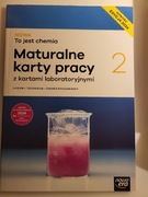 Maturalne karty pracy. To jest chemia 2 zakres rozszerzony NOWE