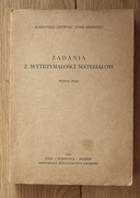 Zadania z trzymałość materiałów