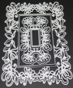 Wykrojnik Ramki ozdobne ażurowe.