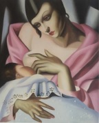 Obraz olejny-Kopia Tamary Łempickiej 