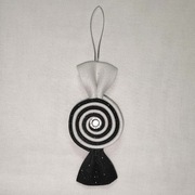 I113 Zawieszka ozdoba świąteczna Boże Narodzenie Cukierek Handmade