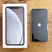 Okazja - Apple iPhone XR 64GB BIAŁY | Rewelacyjny stan | Gratis obudowa