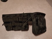 Pas taktyczny + 3 na mag uniwersalny + worek zrzutowy 