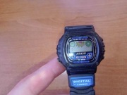 Zegarek elektroniczny cyfrowy LCD Asahi M-625 czarny watch