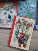 Miś Uszatek droga miodowa książki przygodowe dla dzieci serce na sznurku 