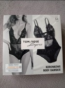 Body koronkowe M 38 czarne Tom&Rose