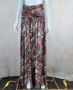 Spódnica maxi SHEIN M długa wzorzysta elastyczna