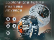 Smartwatch 2025r. bateria "1000 mAh" piękny nowy obudowa stop + branzoleta