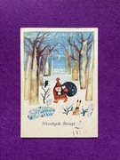 Danuta Konwicka Pocztówka Boże Narodzenie Wesołych Świąt 