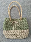 Torebka ze sznurka bawełnianego - Motki Karotki