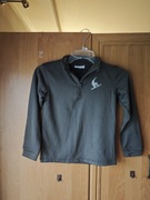 Bluza chłopięca zapinana brązowa rozmiar 128