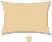 Prostokątna markiza z żaglem cieniującym 4x5m Wodoodporna wiatroszczelna UV