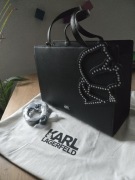 Czarna torebka Karl Lagerfeld