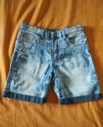 #Szorty, krótkie spod. miękki dżins Reserved r.122