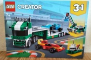 LEGO Creator 3 w 1 31113 Transporter samochodów wyścigowych